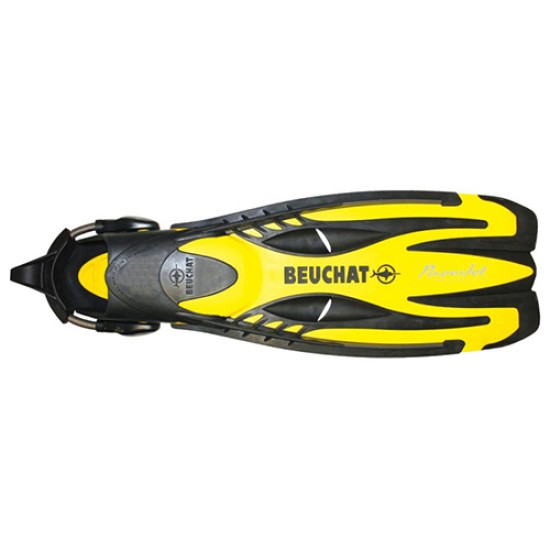 BEUCHAT Powerjet Open Heels Fins with Spring Straps