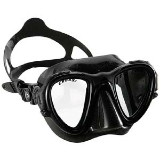 CRESSI Occhio Plus Mask + Corsica Snorkel Combo Dark Set