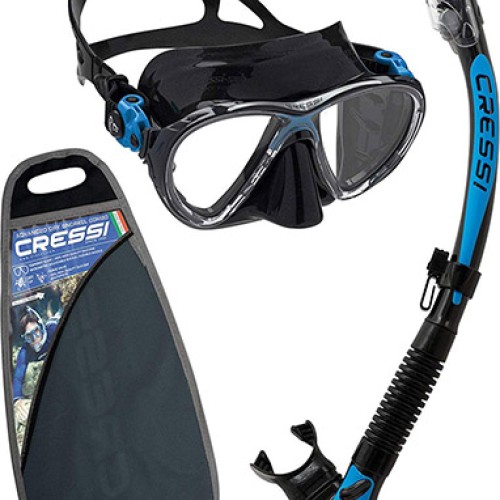 Cressi Big Eyes Evolution - Alpha Ultra Dry - Premium Kits de Randonnée