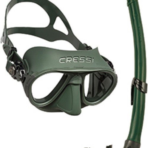 Set Maschera E Boccaglio Cressi Metis & Corsica - Mimetico, Per Snorkeling E Apnea, Unisex Adulto - Foto 12