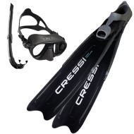 CRESSI Black Orca Combo Set - Gara Modular + Calibro + Corsica