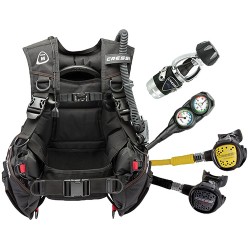 CRESSI Start Pro Scuba Set (Start Pro + MC9 + Compact + Octopus + Console 2)
