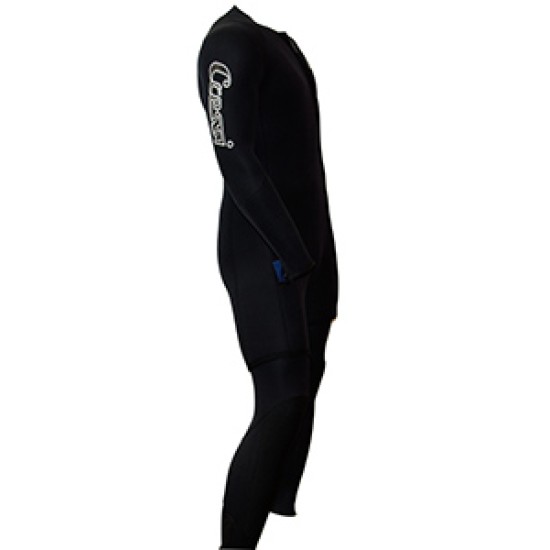 CRESSI Two Pieces Wetsuit (Long John+Jacket Shorty) 5mm 5 Zips