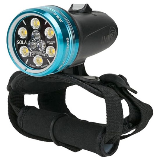 LIGHT MOTION SOLA DIVE 1200 Led Light with Hand Strap & Charger LIGHT MOTION SOLA DIVE 1200 Led Light with Hand Strap & Charger