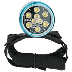 LIGHT MOTION SOLA DIVE 2000 Led Light with Hand Strap & Charger LIGHT MOTION SOLA DIVE 2000 Led Light with Hand Strap & Charger