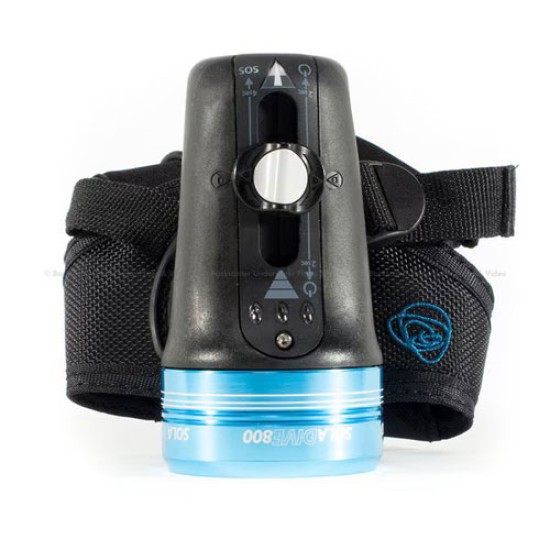 LIGHT MOTION SOLA DIVE 800 Led Light with Hand Strap & Charger LIGHT MOTION SOLA DIVE 800 Led Light with Hand Strap & Charger