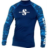SCUBAPRO Rash Guard Long Sleeve UPF50 Men Aegean