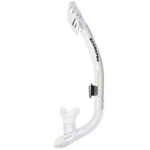 SCUBAPRO Fusion Dry Snorkel - White