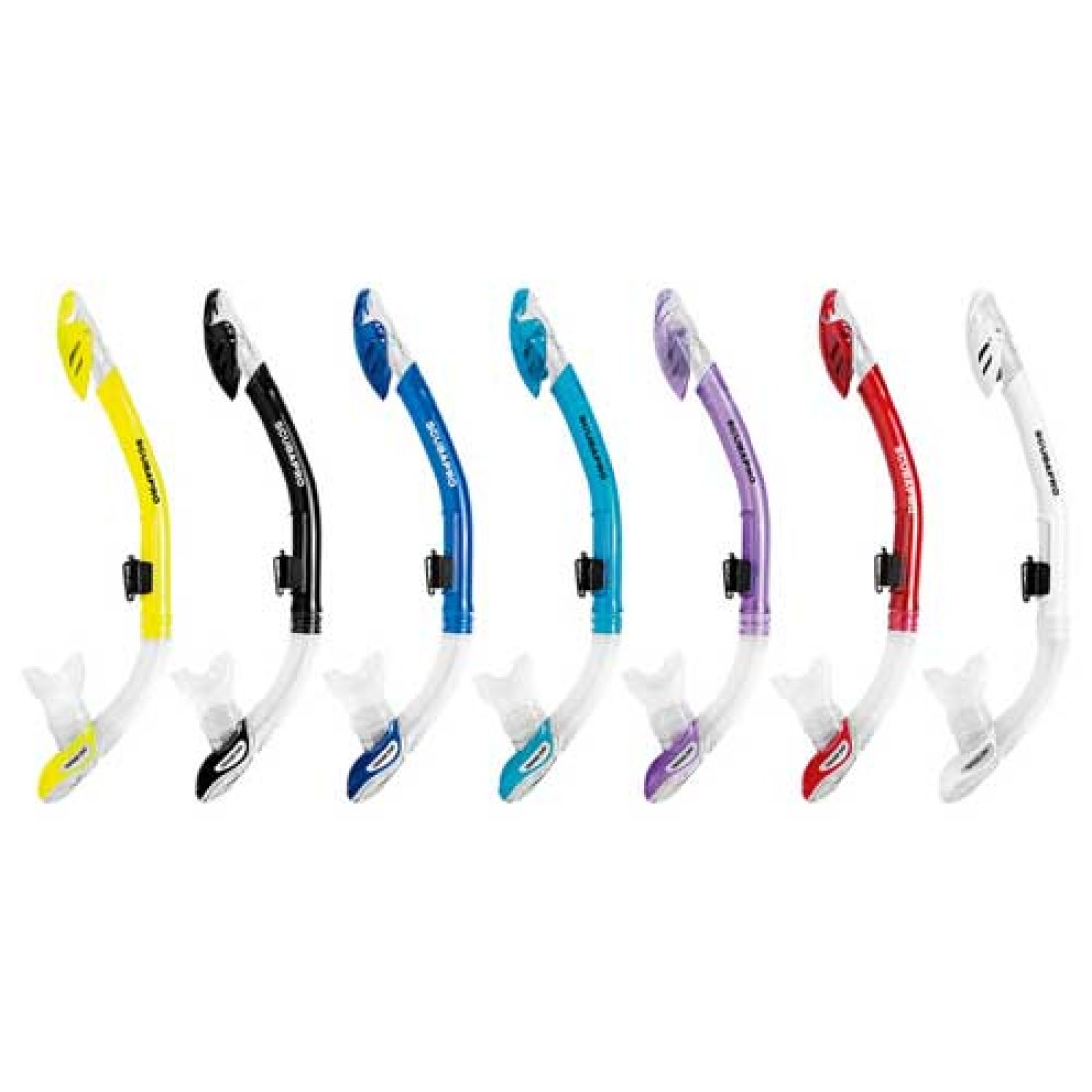 équipement Plongeur Tuba De Plongée Scubapro Fusion Dry - Modèle Noir, Pour Une Respiration Plus Sèche Et Confortable Spectra Snorkel
