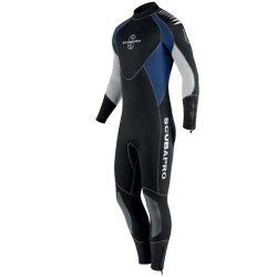 SCUBAPRO Profile 0.5mm Full Suit Man (Black/Blue)