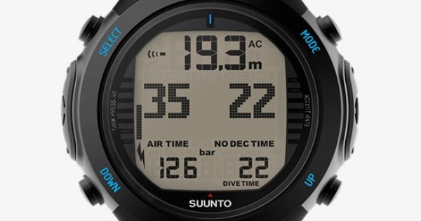 SUUNTO D6I NOVO Black Dive Computer with USB