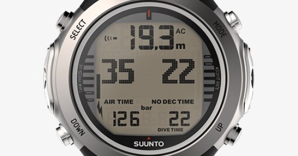SUUNTO D6I NOVO Stone Dive Computer with USB