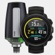 SUUNTO OCEAN All Black Dive Computer with SUUNTO Tank POD and a Hard Case