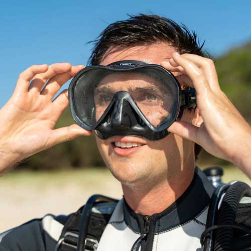 Tusa Rascarse TUSA ZenSee One Lens Framless Mask M-1010