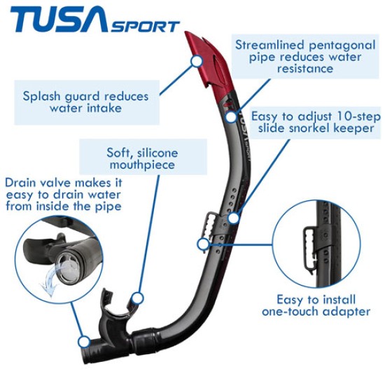 TUSA X-Plore Combo Set (Mask-Snorkel) RC-0106