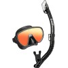 TUSA Serene Adult Pro Combo Set Mirror Lens (Mask-Snorkel) UC-1625PMQB