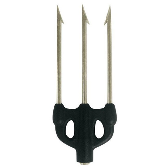 CRESSI Barbed 3 Prongs Spear Head with nylon base CRESSI Barbed 3 Prongs Spear Head with nylon base