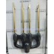 CRESSI Barbed 4 Prongs Spear Head with nylon base CRESSI Barbed 4 Prongs Spear Head with nylon base