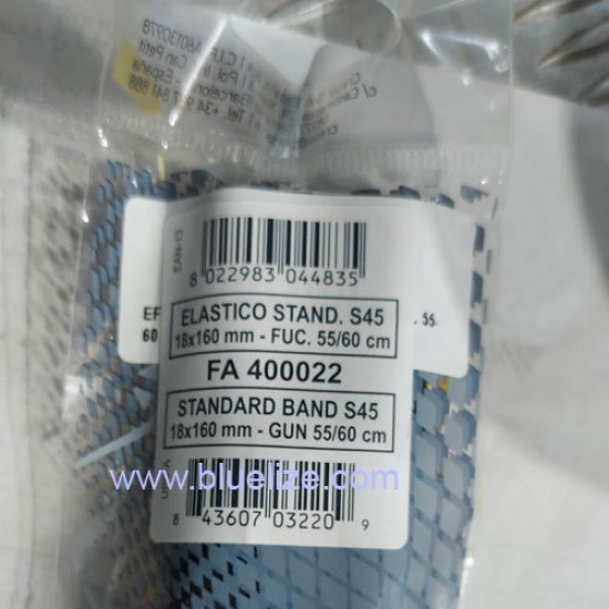 CRESSI Standard Rubber Band S45 PLUS (18x160mm) for Gun 55/60cm CRESSI Standard Rubber Band S45 PLUS (18x160mm) for Gun 55/60cm