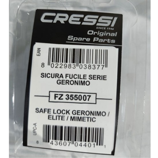 CRESSI Safe Lock Geronimo/Elite/Mimetic