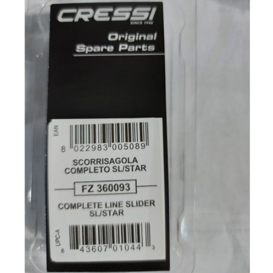 CRESSI Complete Line Slider Kit CRESSI Complete Line Slider Kit