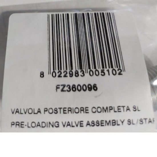 CRESSI Pre-Loading Valve Assembly for SL/Star